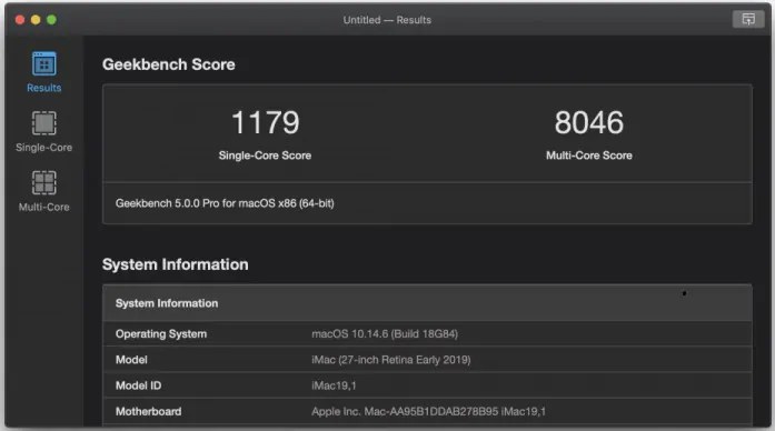 Test Results