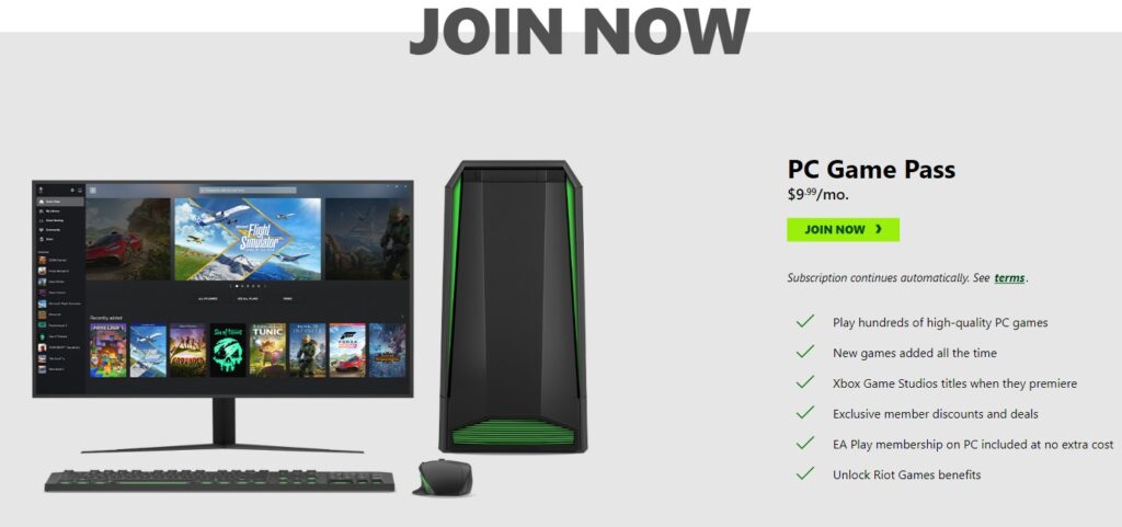 XBox Game Pass