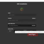 Minecraft more options